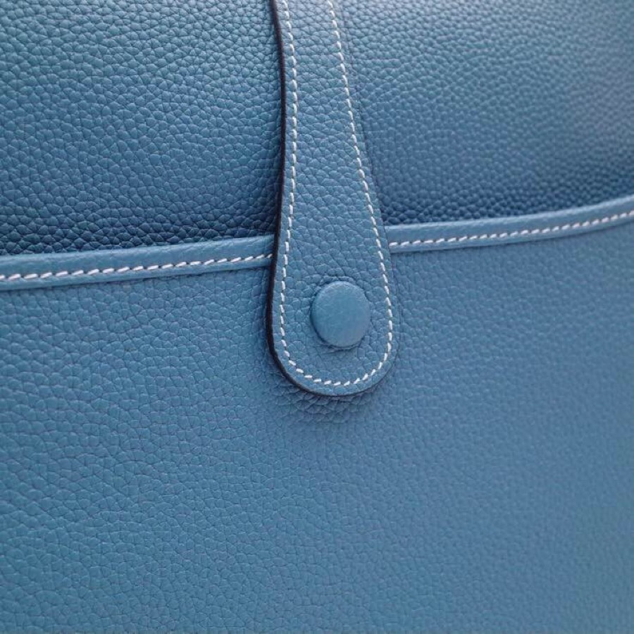 에르메스 에블린29 블루진 은장